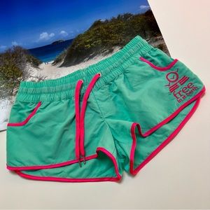 Free in St Barth Booty Hugging Short Board Shorts